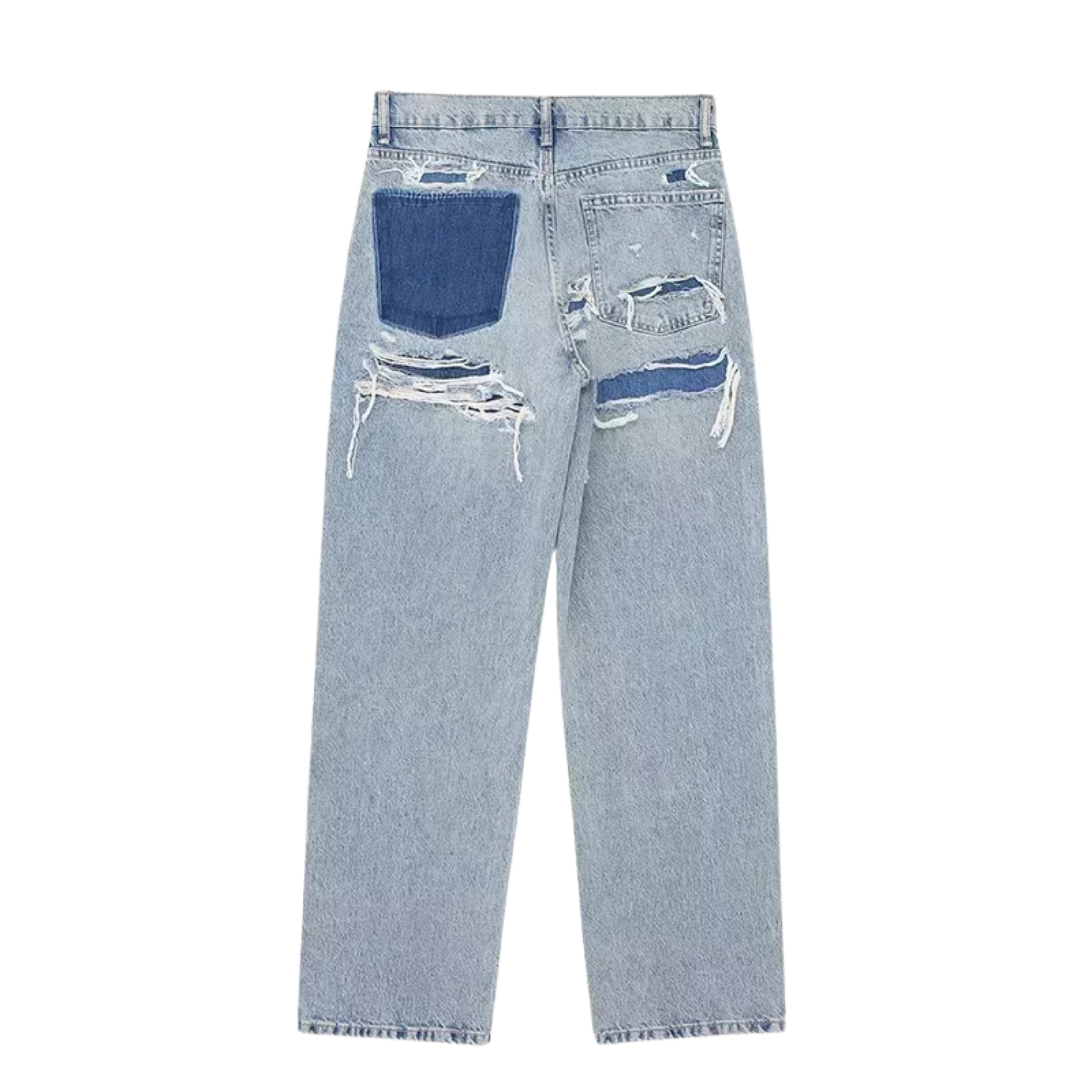 Mode Pure | Jean Patchwork Destroyed