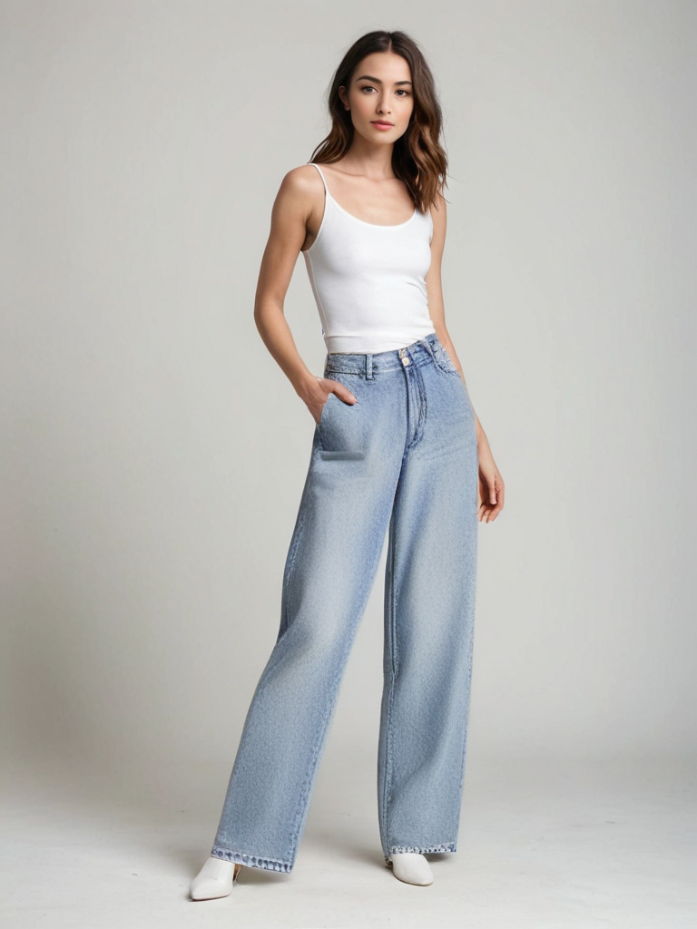 Mode Pure | Jean Patchwork Destroyed