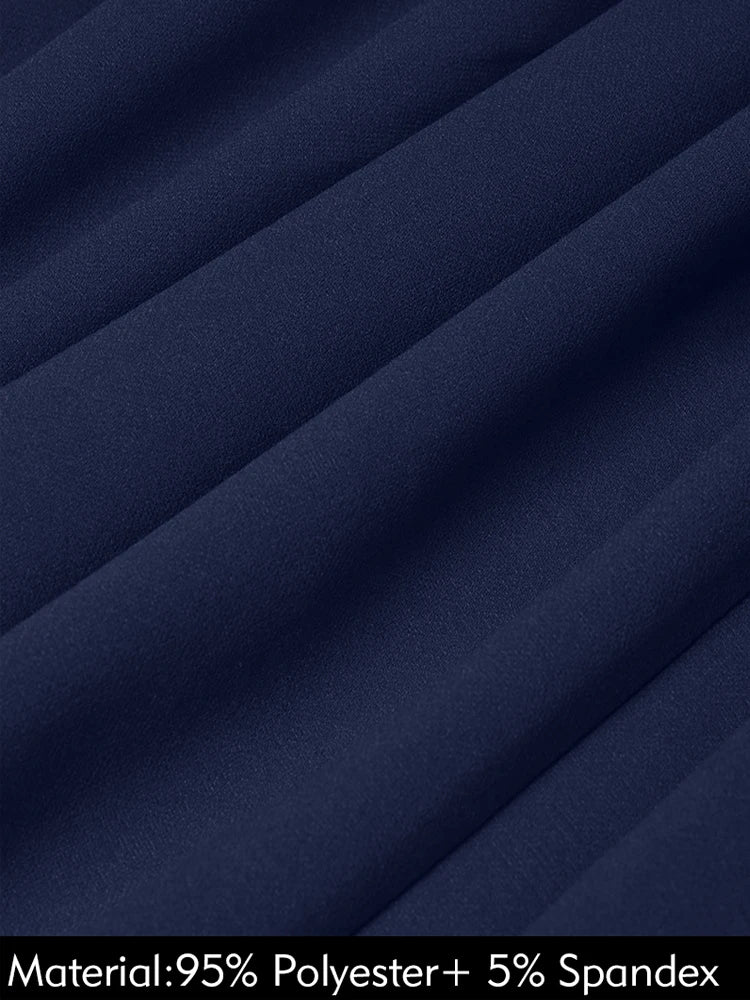 Valérie | Robe chic ceinturée avec fente