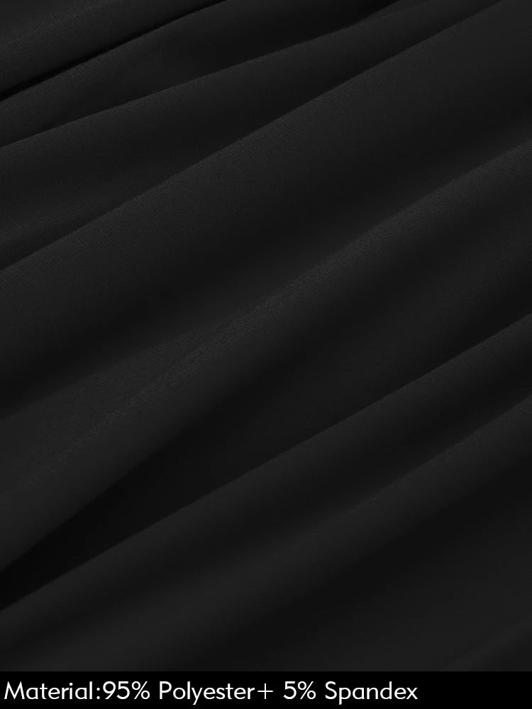 Élodie | Robe noire élégante