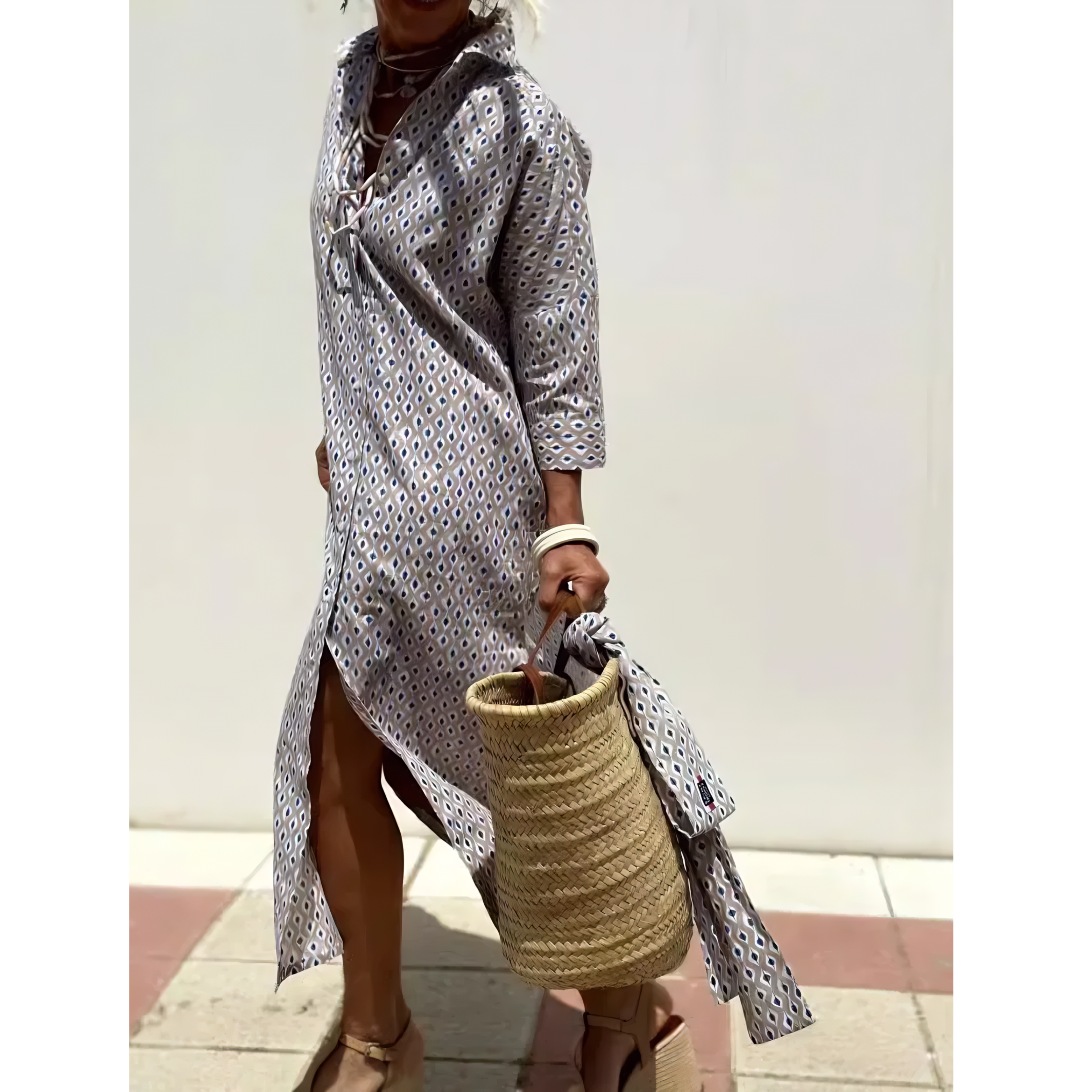 COLEN - ROBE CHEMISE À RAYURES CLASSIQUES