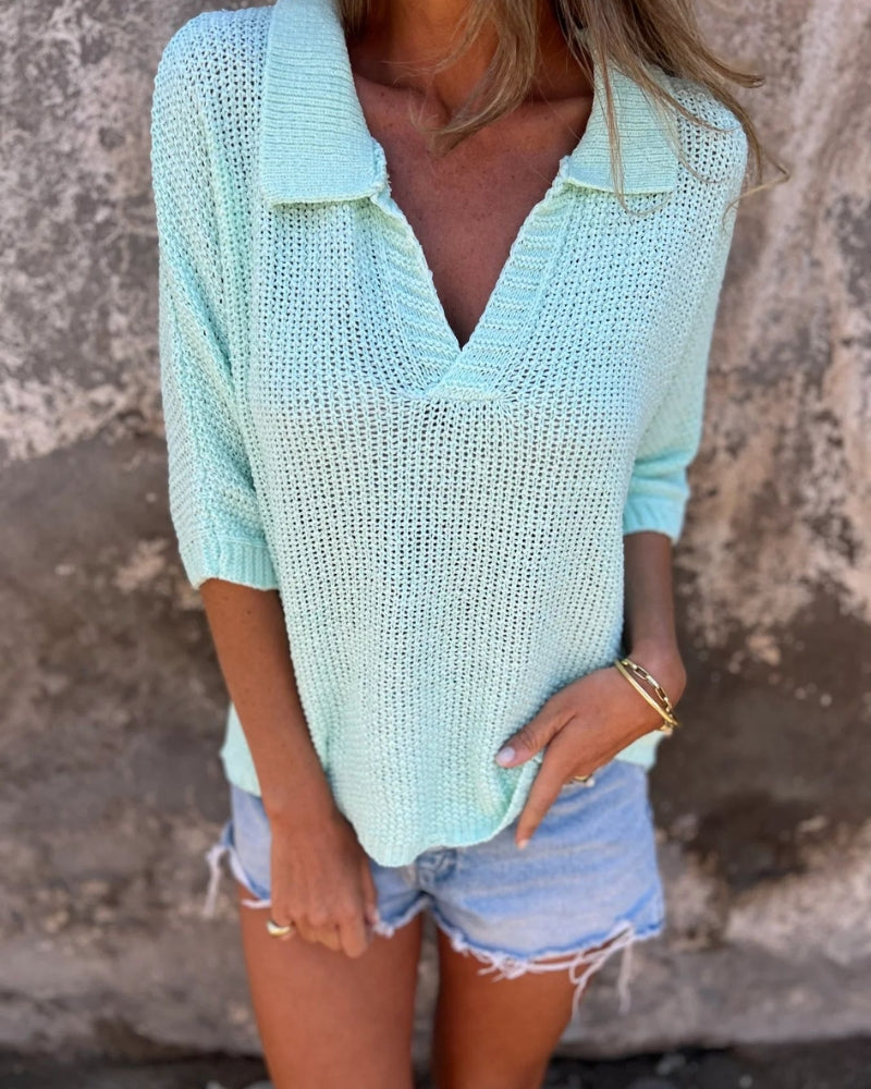 Gariele - Haut En Tricot Boho