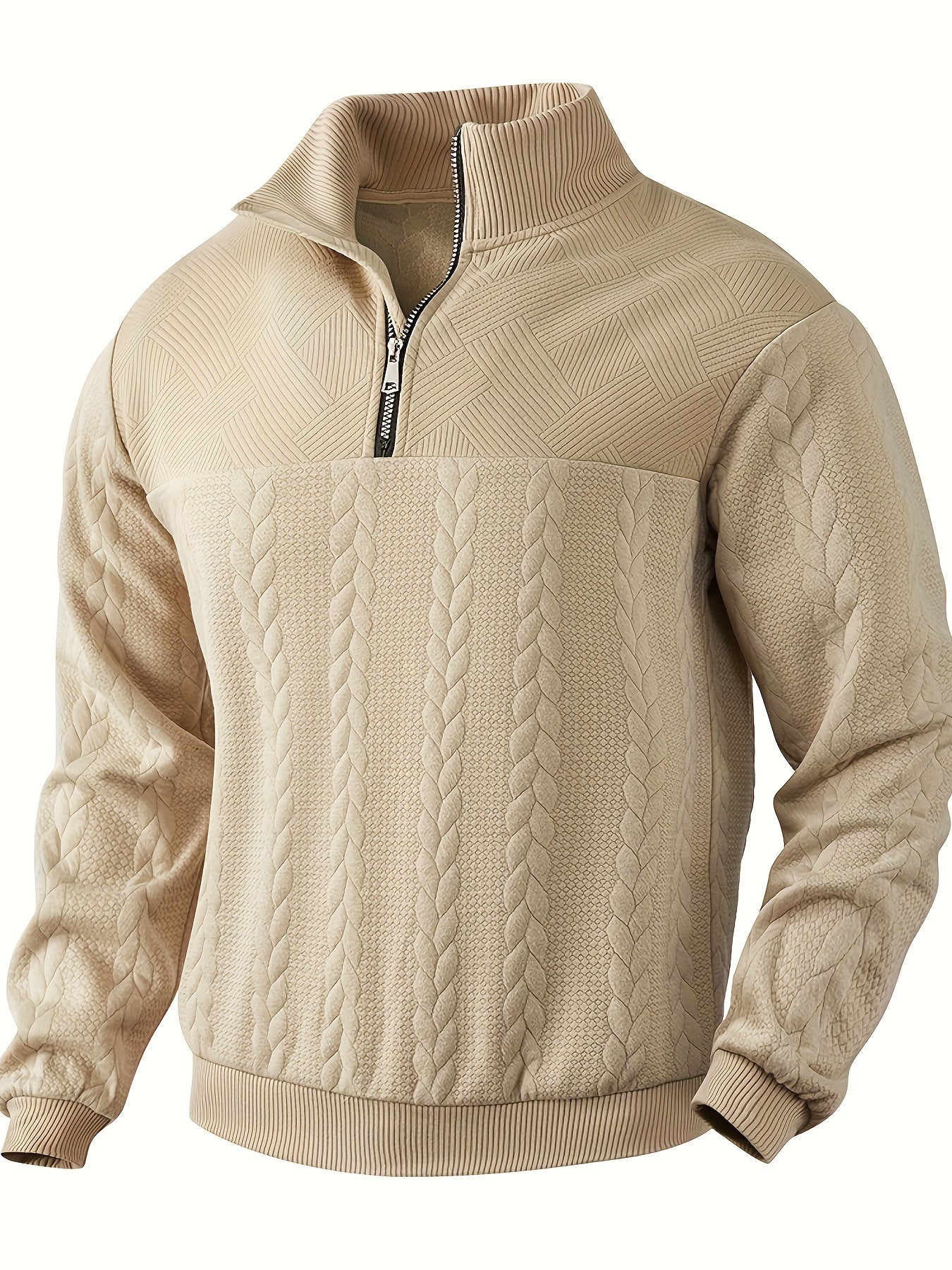 Mode Pure | Pull zippé vintage pour hommes