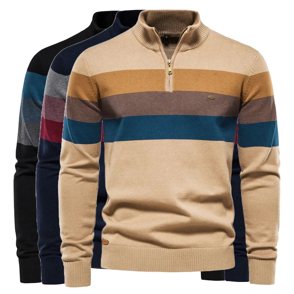 Mode Pure | Pull rayé pour hommes