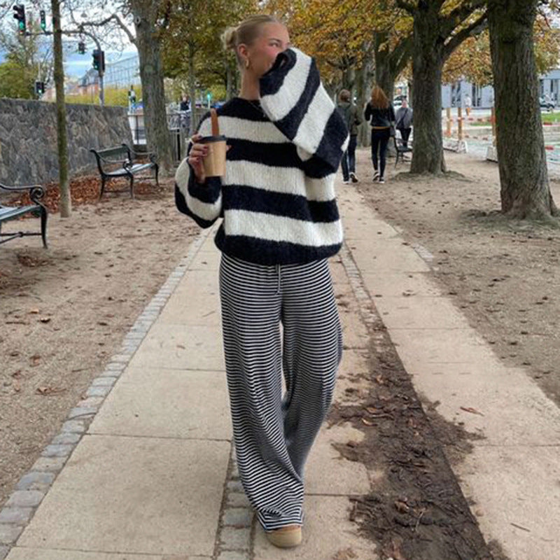Mode Pure™ | Pantalons Rayés