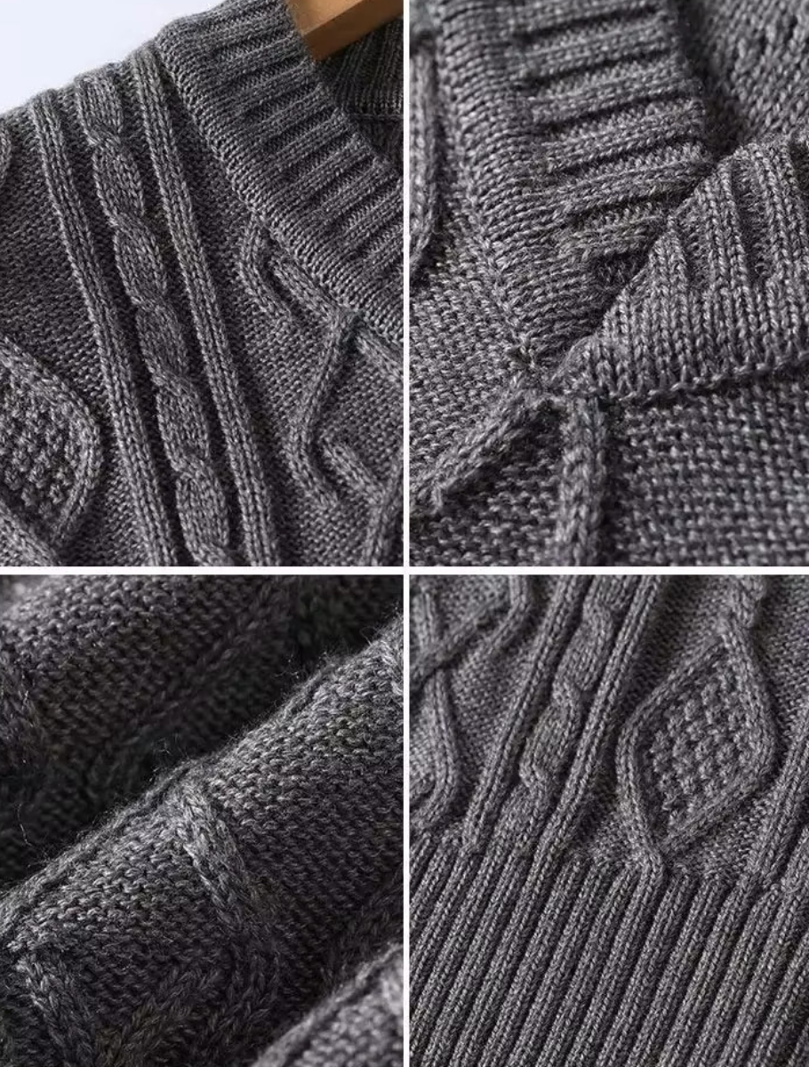 Mode Pure | Pull en Jacquard de Luxe pour Hommes