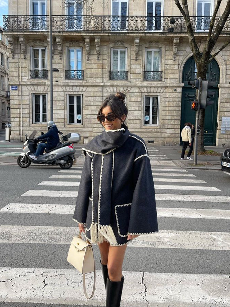 Mode Pure™ | Manteau Écharpe