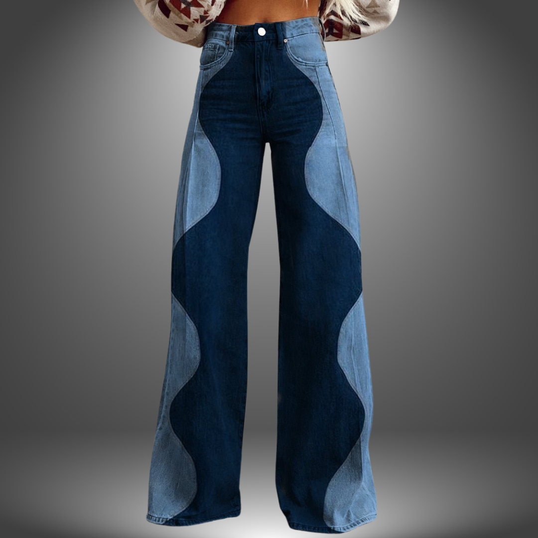 Olivia - Pantaloni Premium a Onde