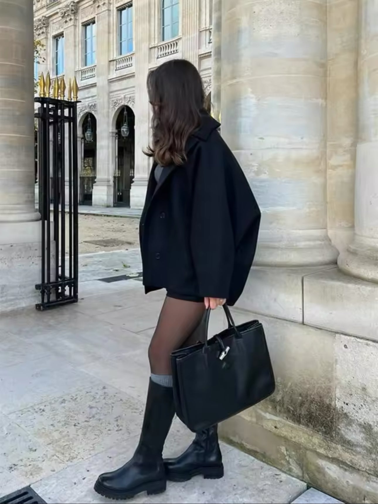 Mode Pure™ | Manteau en laine oversize