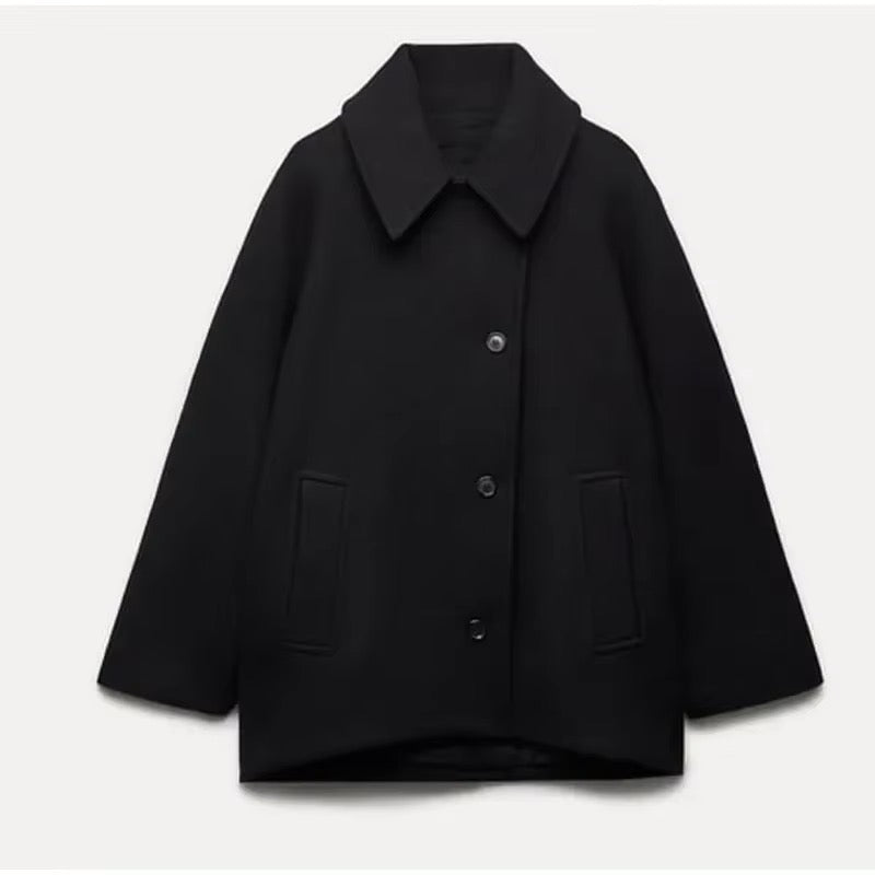 Mode Pure™ | Manteau en laine oversize