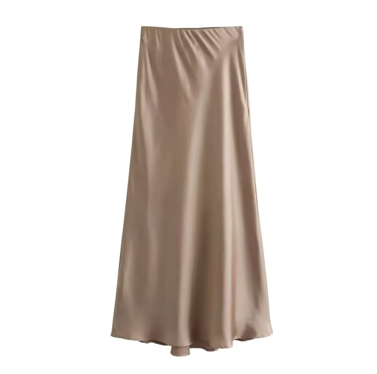 Mode Pure™ | Jupe Maxi en Satin