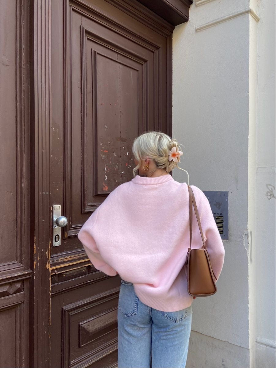 Mode Pure™ | Pull rose oversize