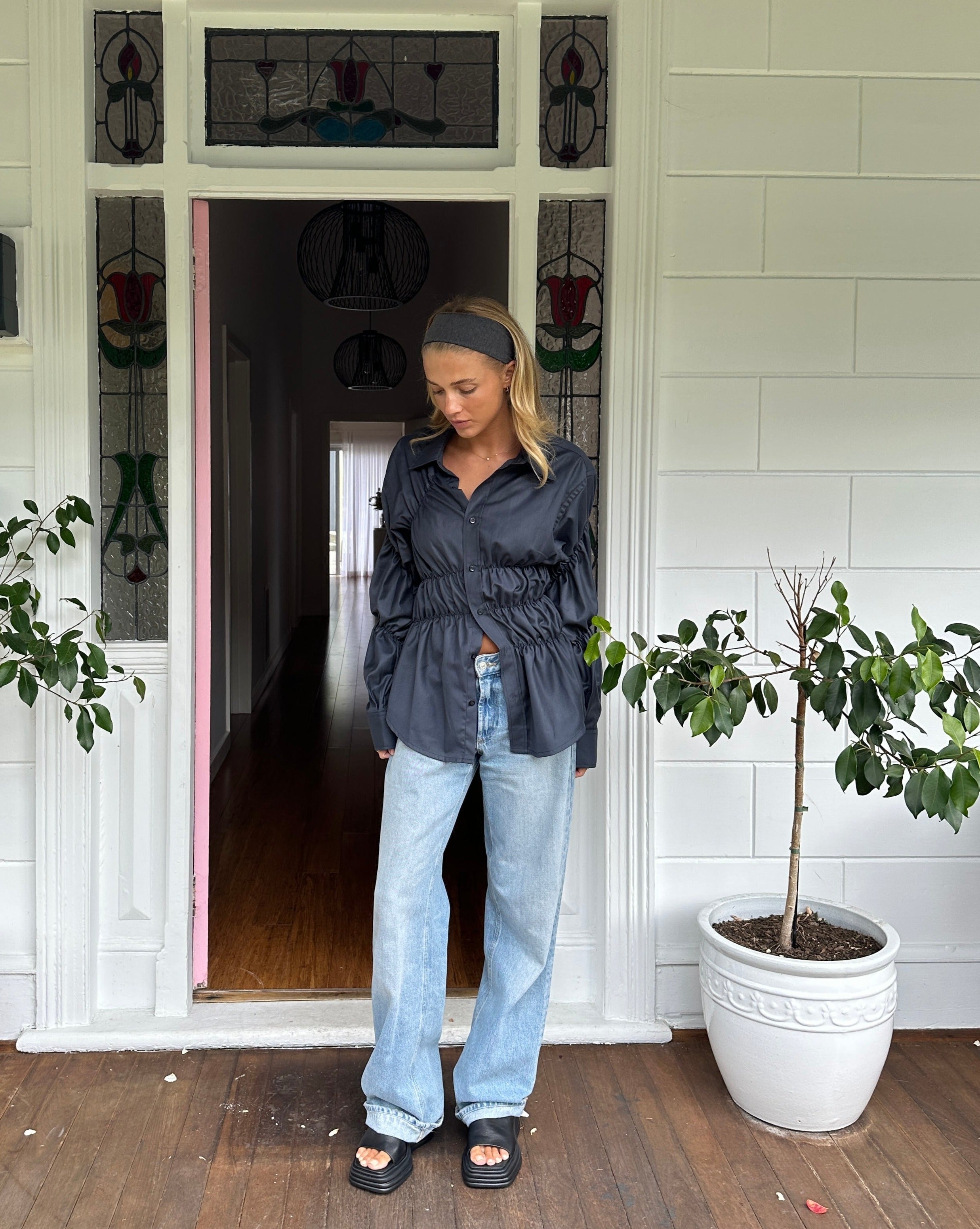 Mode Pure™ | Blouse Froissée