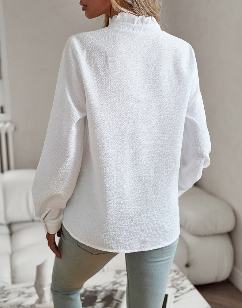 Giulia | Camicia Confortevole a Maniche Lunghe