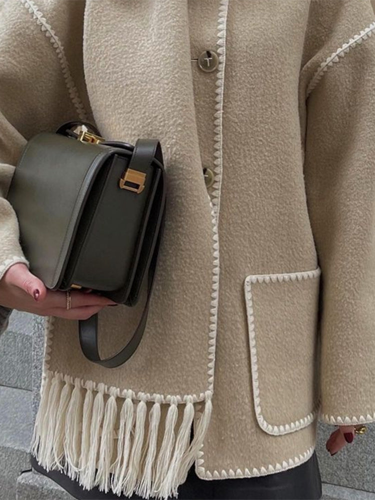 Mode Pure™ | Manteau Écharpe