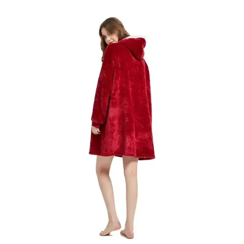 Mode Pure | Couverture à Capuche Oversize
