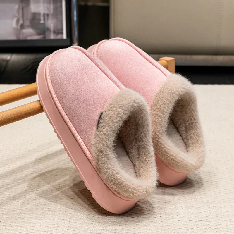 Mode Pure | Chaussons d'hiver doublés en peluche