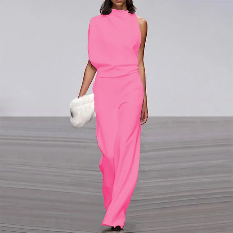 Clara | Combinaison asymétrique moderne au style affirmé
