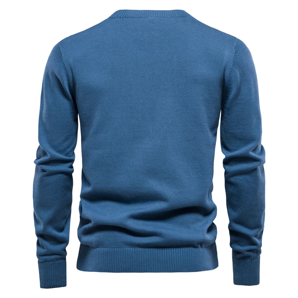 Mode Pure | Pull Henley Décontracté pour Hommes