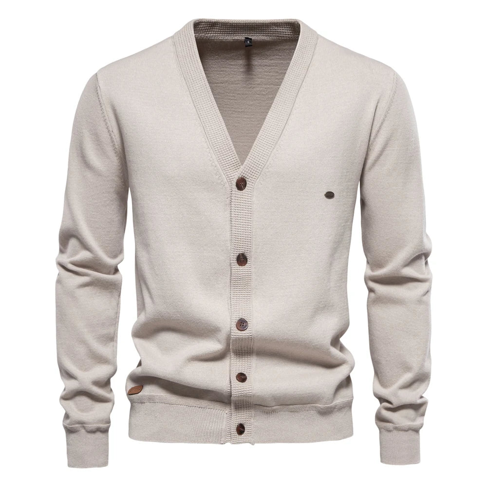 Mode Pure | Cardigan d'Automne Décontracté pour Hommes