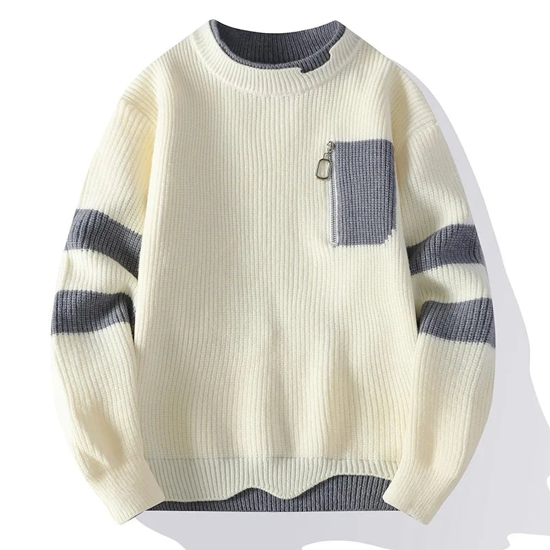 Mode Pure™ | Pull Tricot Épais et Détendu