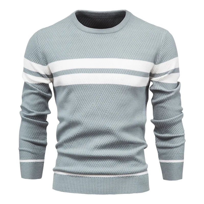 Mode Pure | Pull d'Automne Patchwork pour Hommes