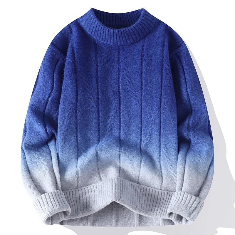 Mode Pure™ | Pull en Tricot à Contraste pour Hommes