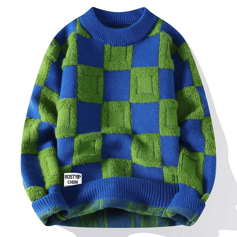 Mode Pure™ | Pull Tricoté Vintage Oversize