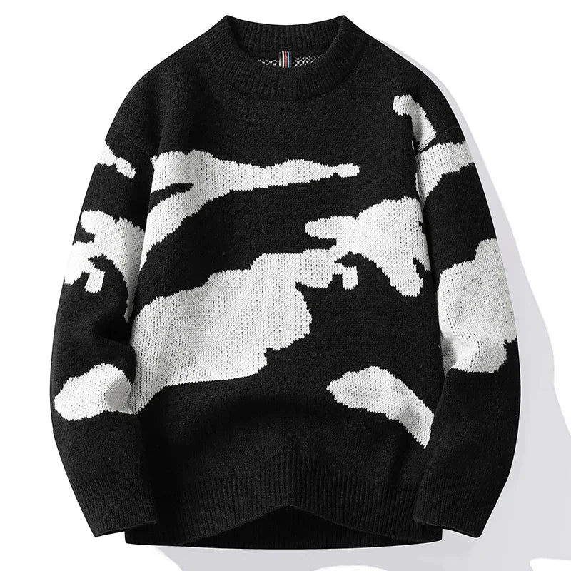 Mode Pure™ | Pull à Motif Nuage pour Hommes