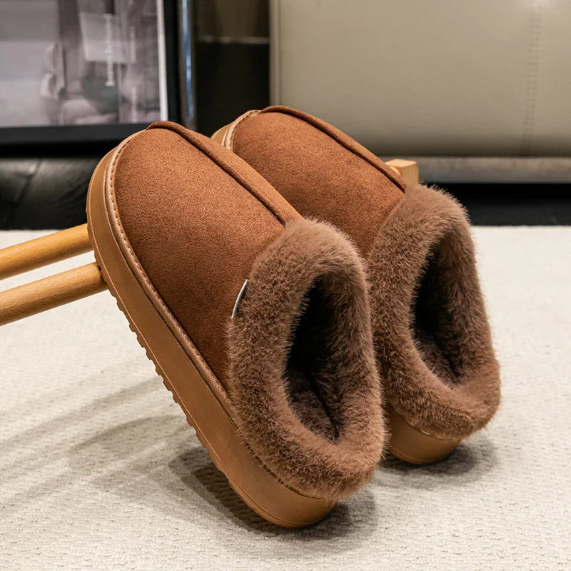 Mode Pure | Chaussons d'hiver doublés en peluche
