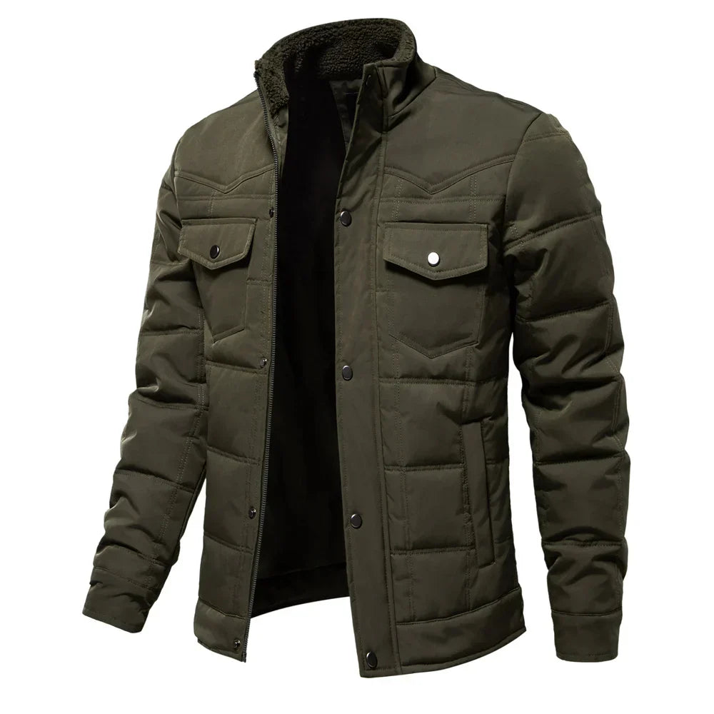 Nisay – Manteau d'Hiver Chaud avec Poches Poitrine