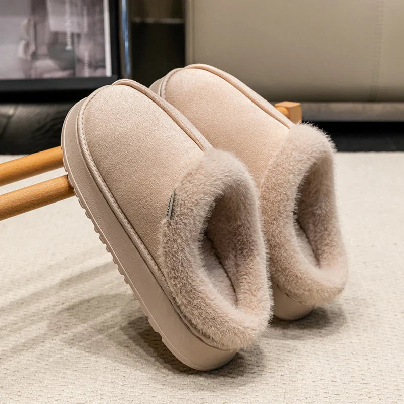 Mode Pure | Chaussons d'hiver doublés en peluche