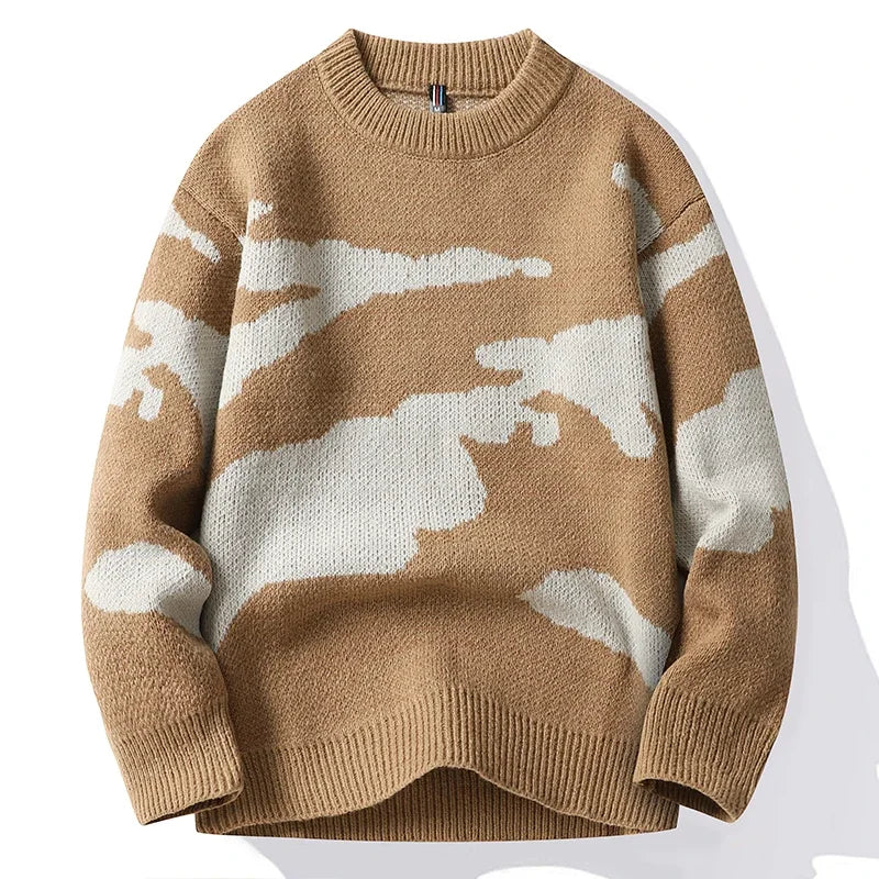 Mode Pure™ | Pull à Motif Nuage pour Hommes