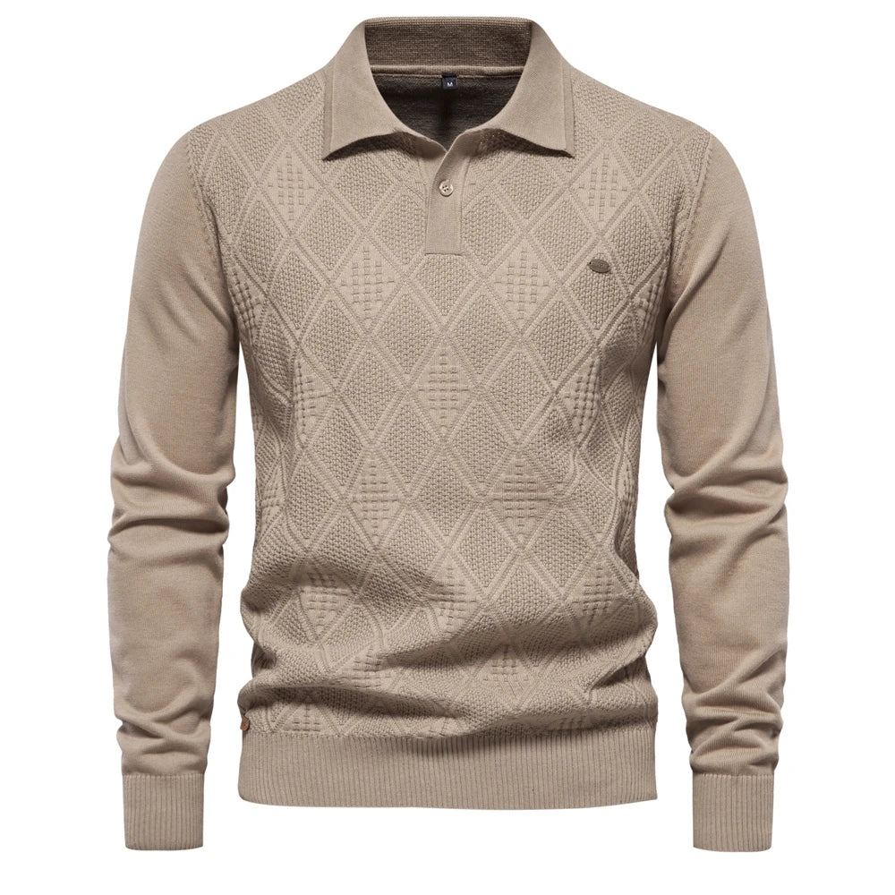 Mode Pure | Pull Polo en Coton Classique