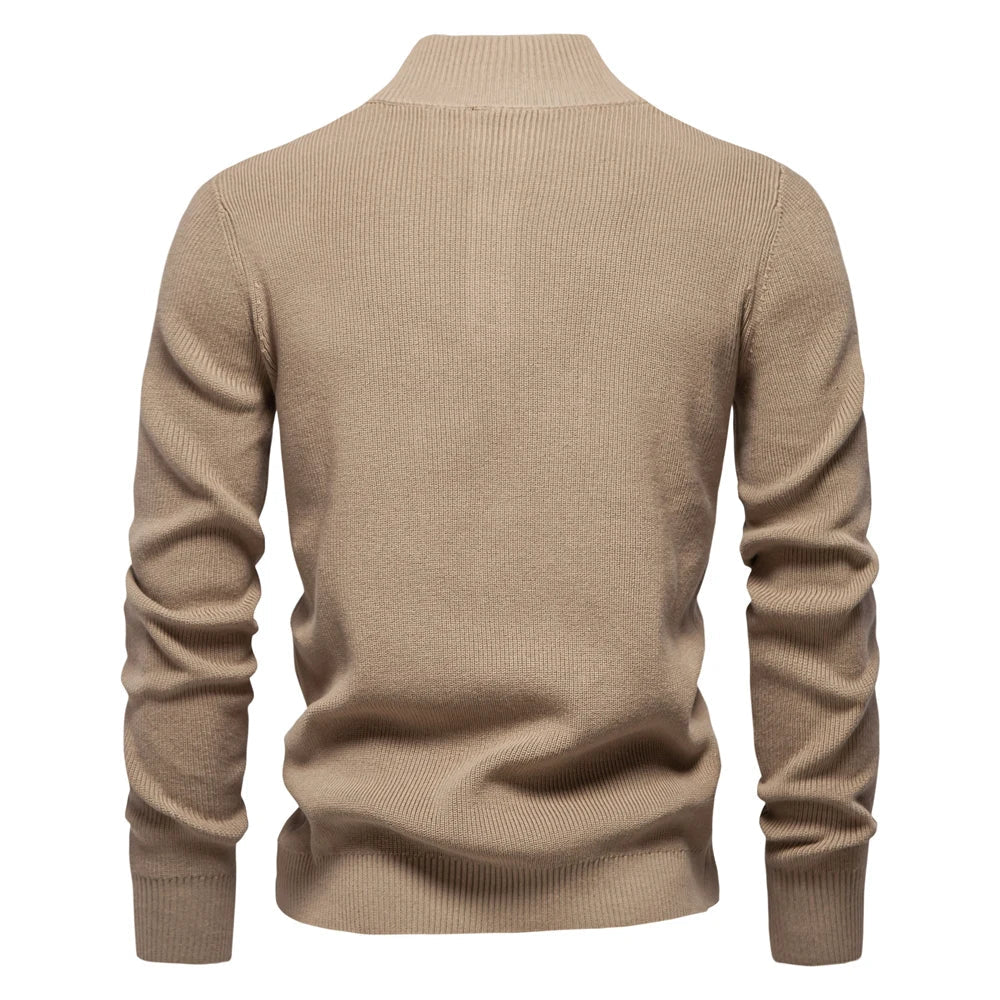 Mode Pure | Pull à boutons tricoté pour hommes