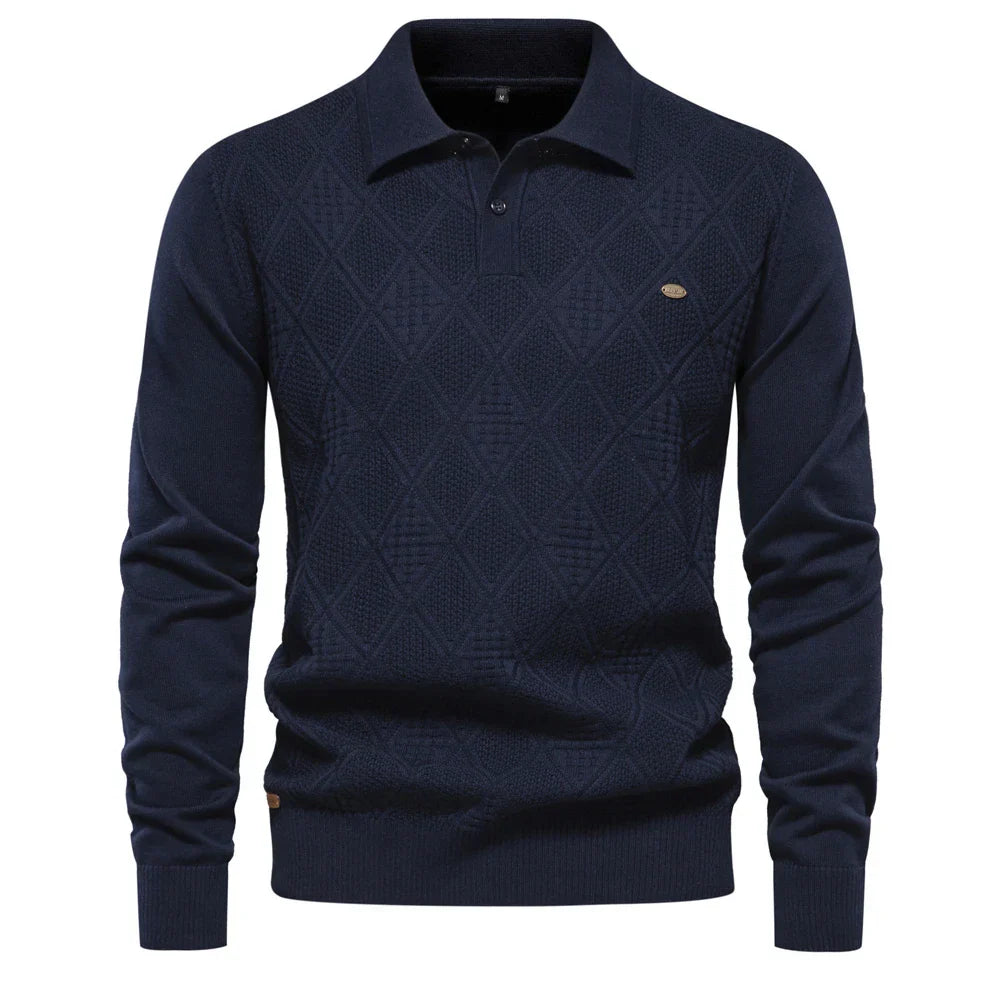 Mode Pure | Pull Polo en Coton Classique