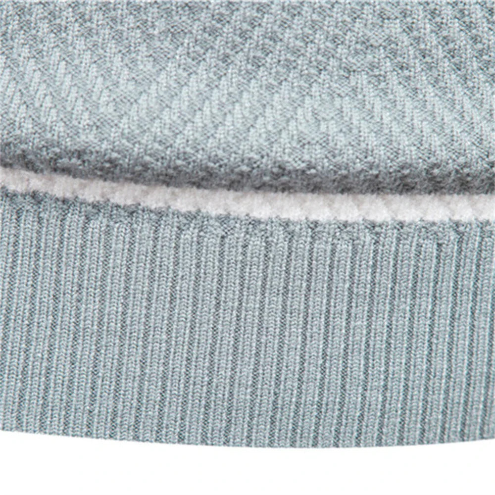 Mode Pure | Pull d'Automne Patchwork pour Hommes