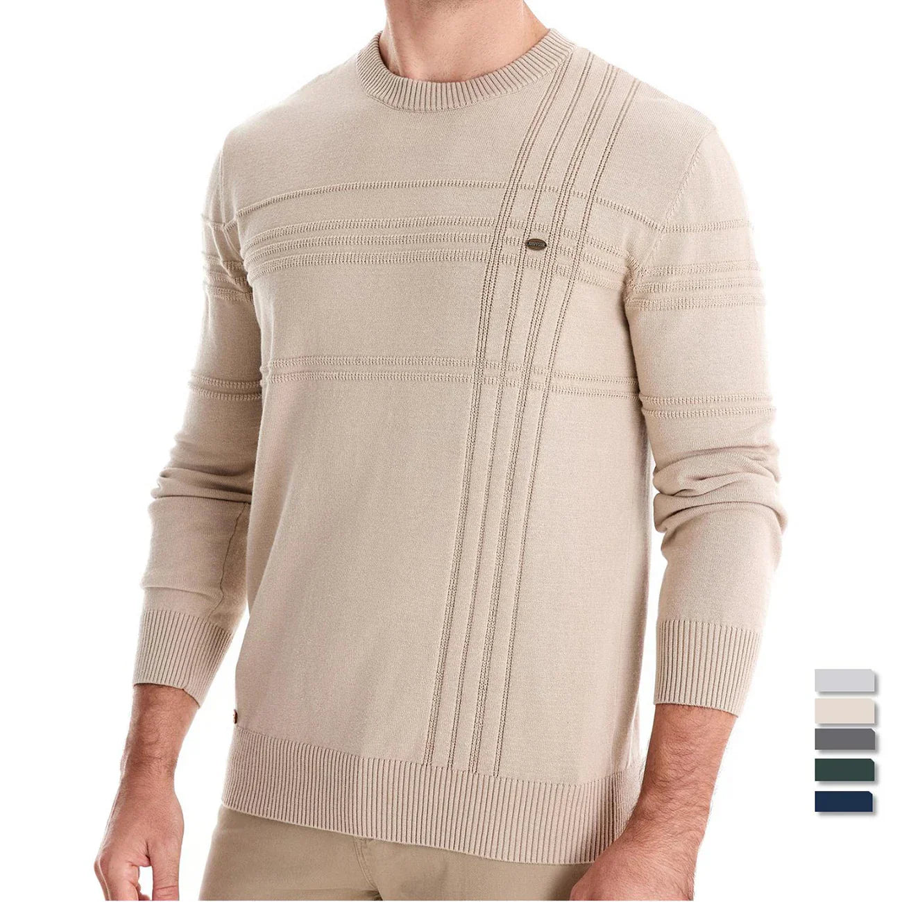 Mode Pure | Pull en Maille Chaleureux pour Hommes