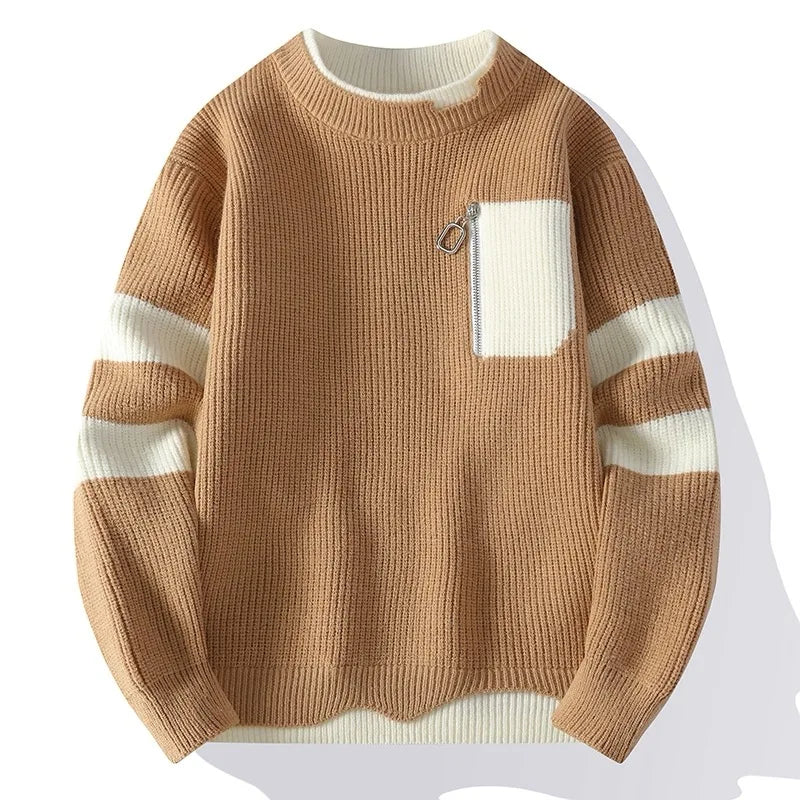 Mode Pure™ | Pull Tricot Épais et Détendu