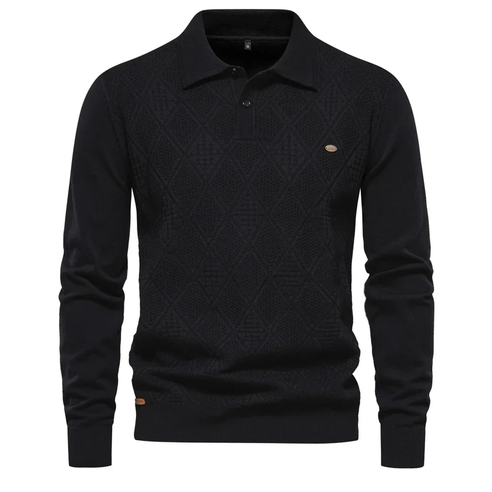 Mode Pure | Pull Polo en Coton Classique