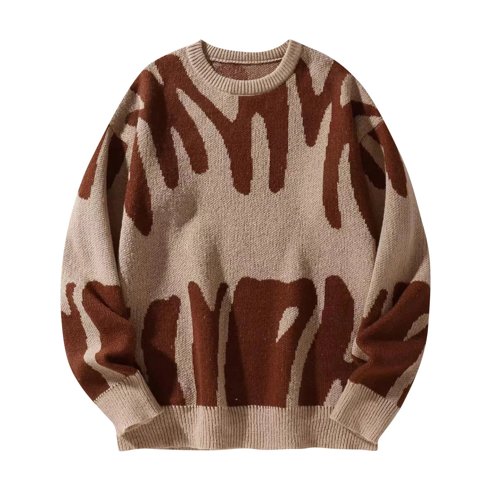 Mode Pure™ | Pull Relaxé Contrasté pour Hommes