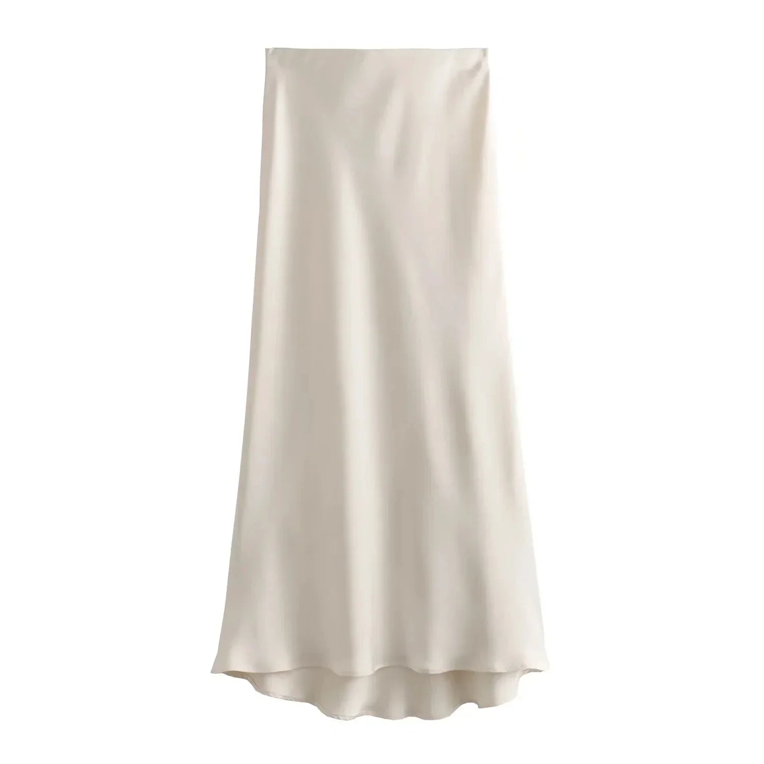 Mode Pure™ | Jupe Maxi en Satin