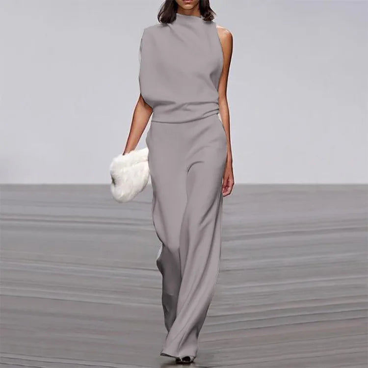 Clara | Combinaison asymétrique moderne au style affirmé