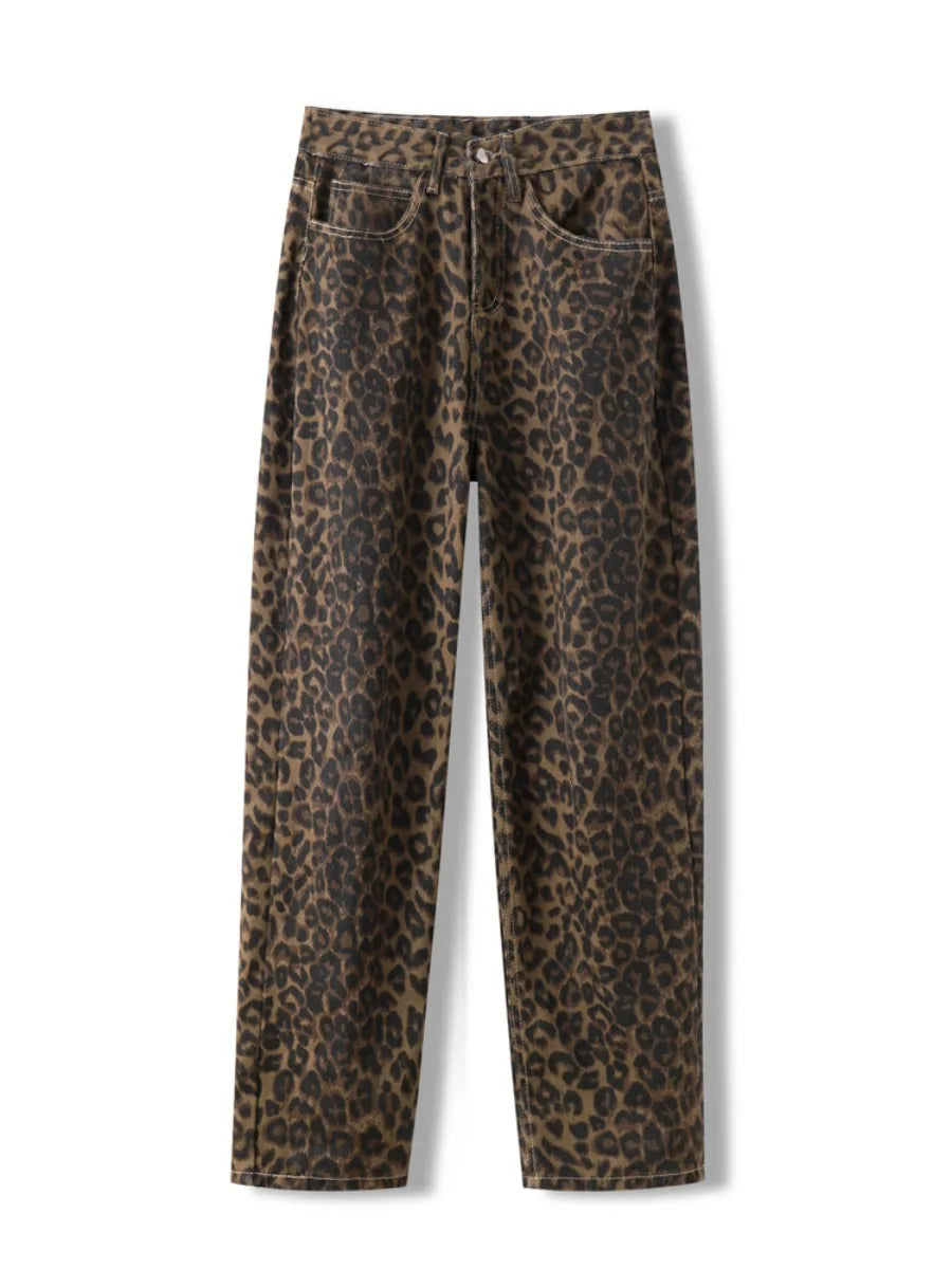 Mode Pure | Pantalon Léopard Audacieux