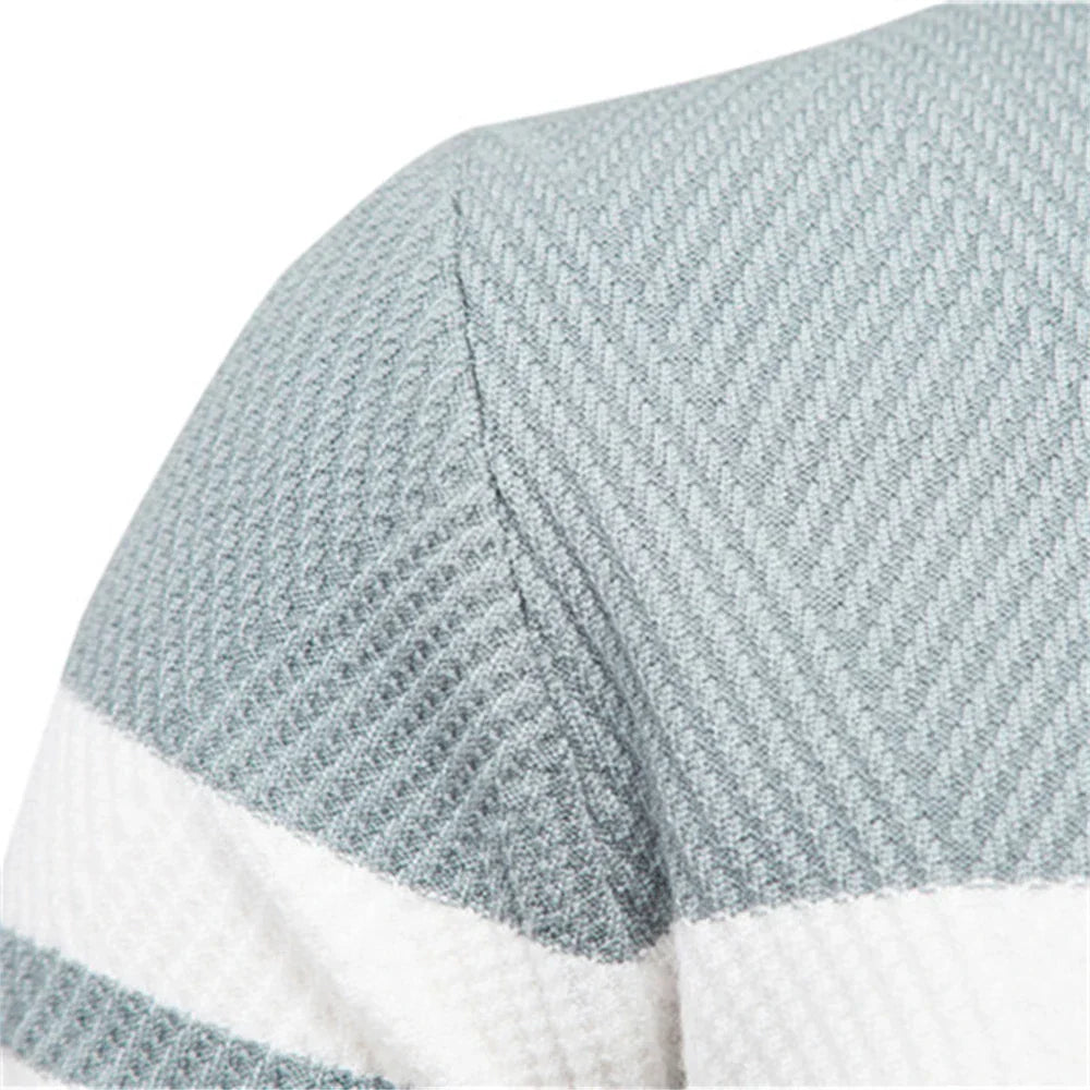 Mode Pure | Pull d'Automne Patchwork pour Hommes