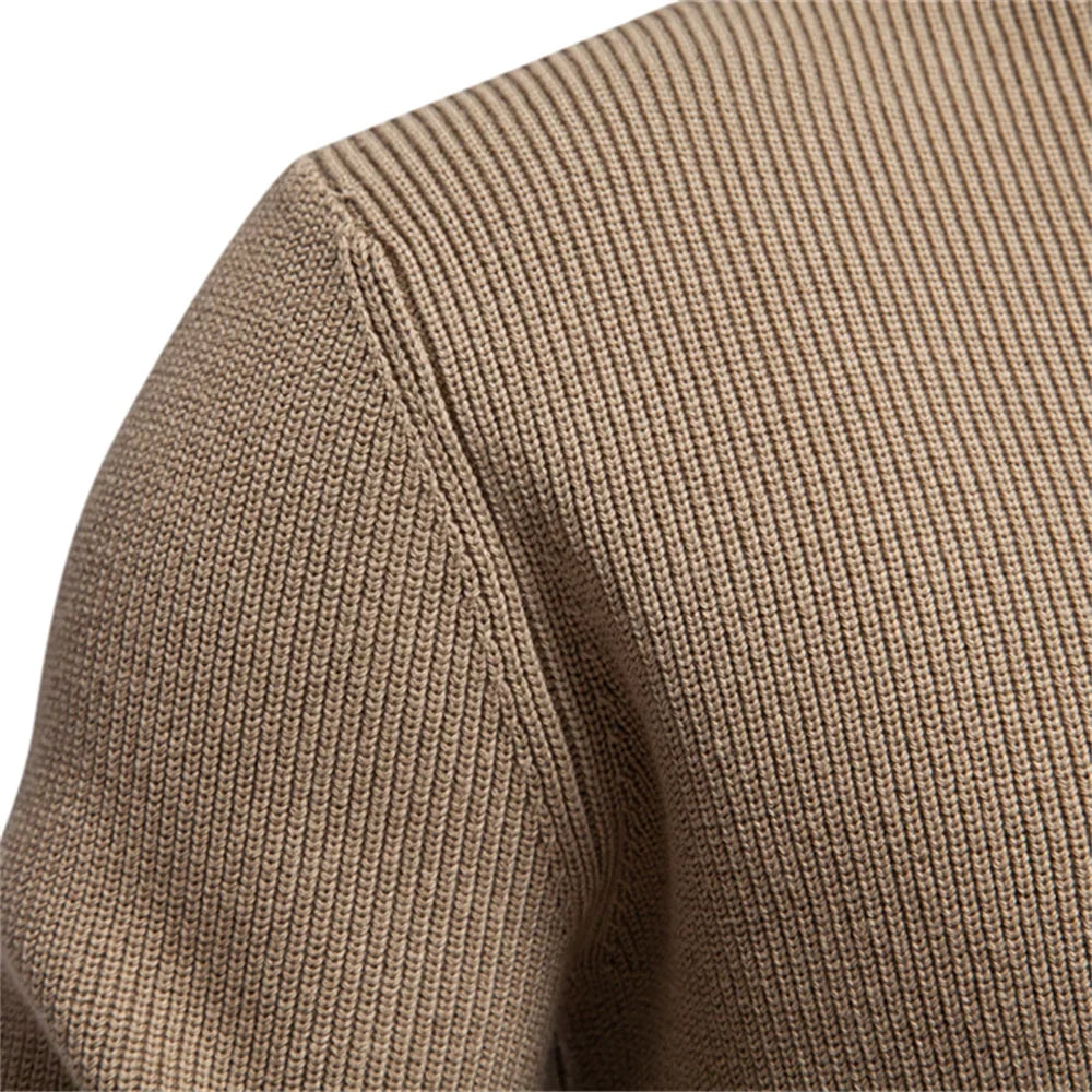 Mode Pure | Pull à boutons tricoté pour hommes