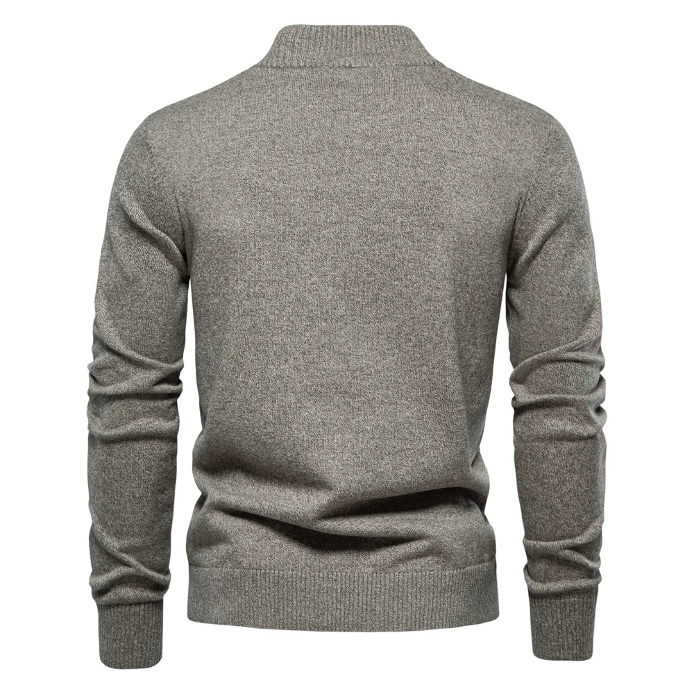 Mode Pure | Cardigan en Maille à Boutons pour Hommes