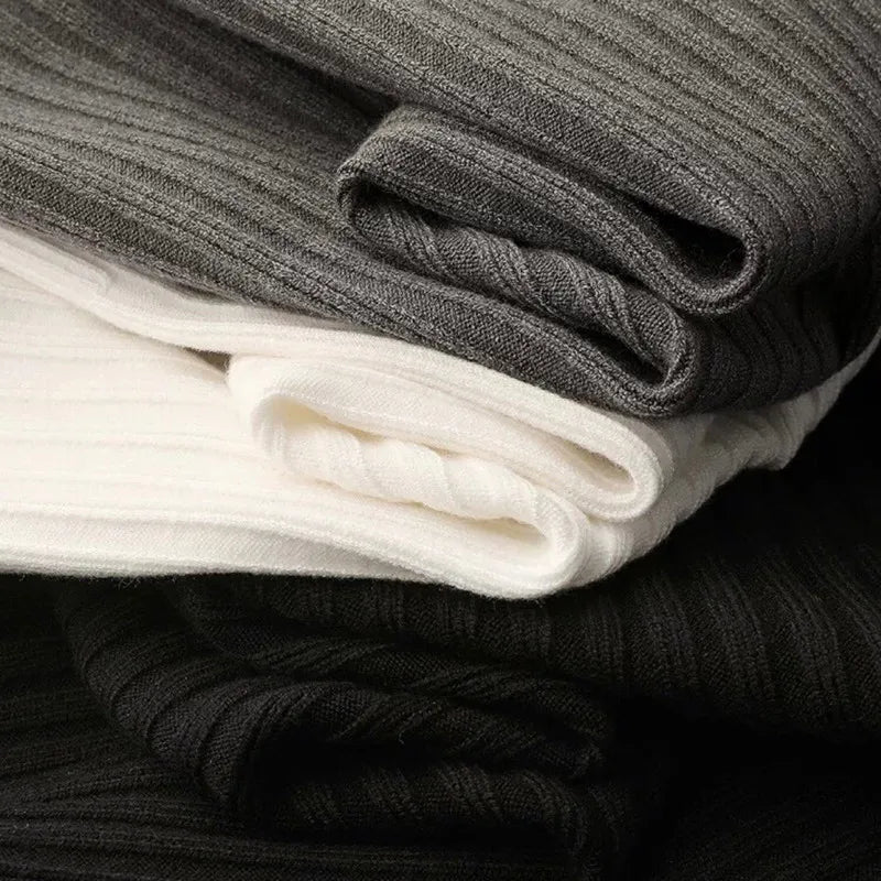 Mode Pure | Polo léger à rayures à manches longues