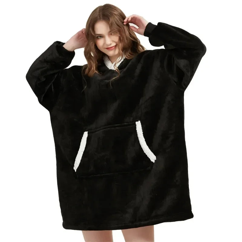 Mode Pure | Couverture à Capuche Oversize