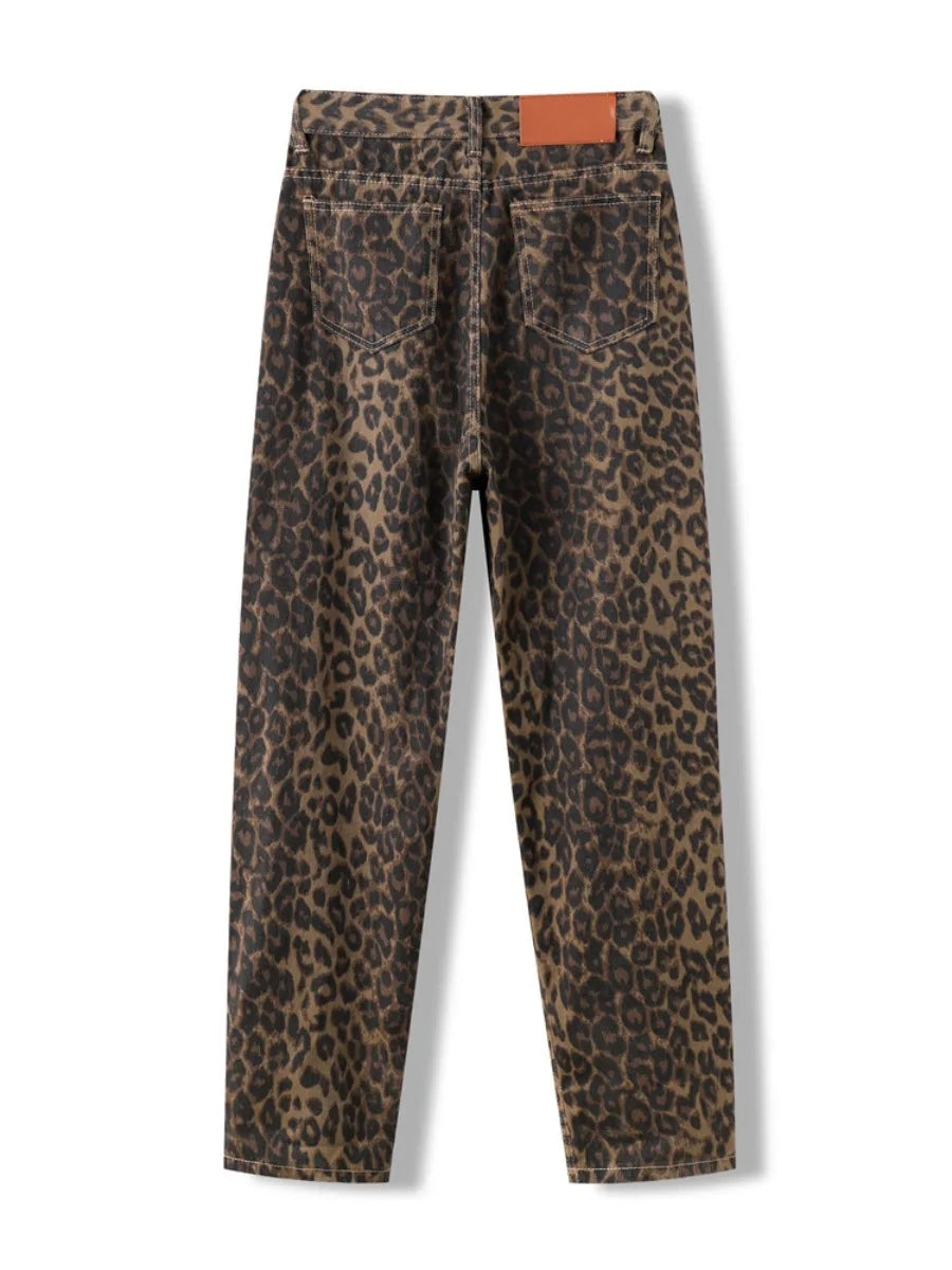 Mode Pure | Pantalon Léopard Audacieux